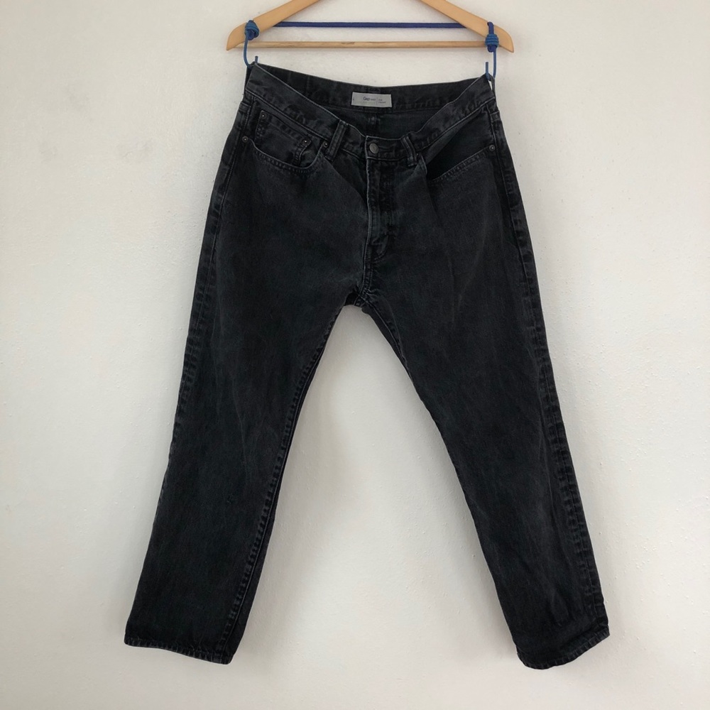 Gap Men’s Straight Jeans - Black